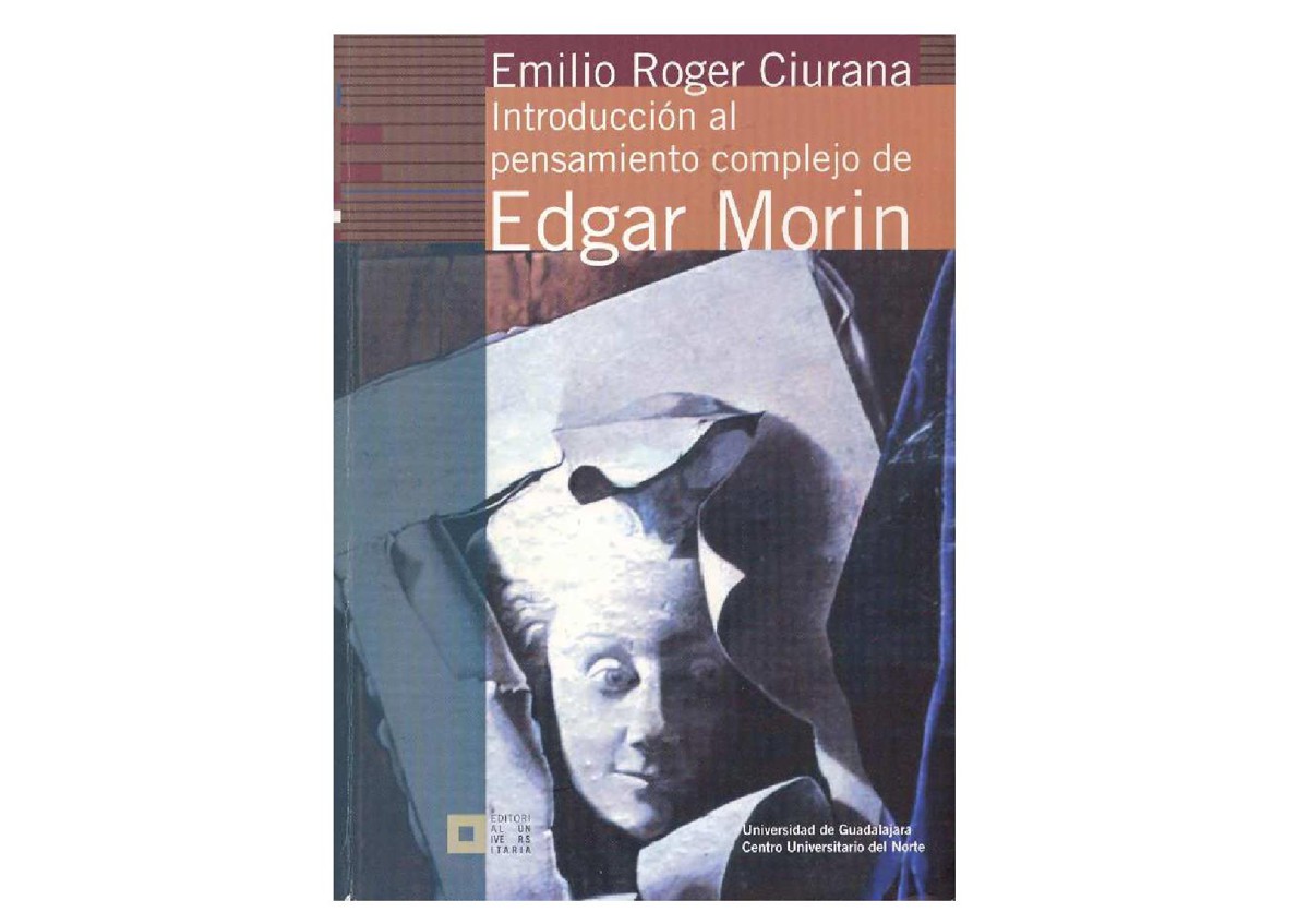 Introducción al pensamiento complejo de Edgar Morin